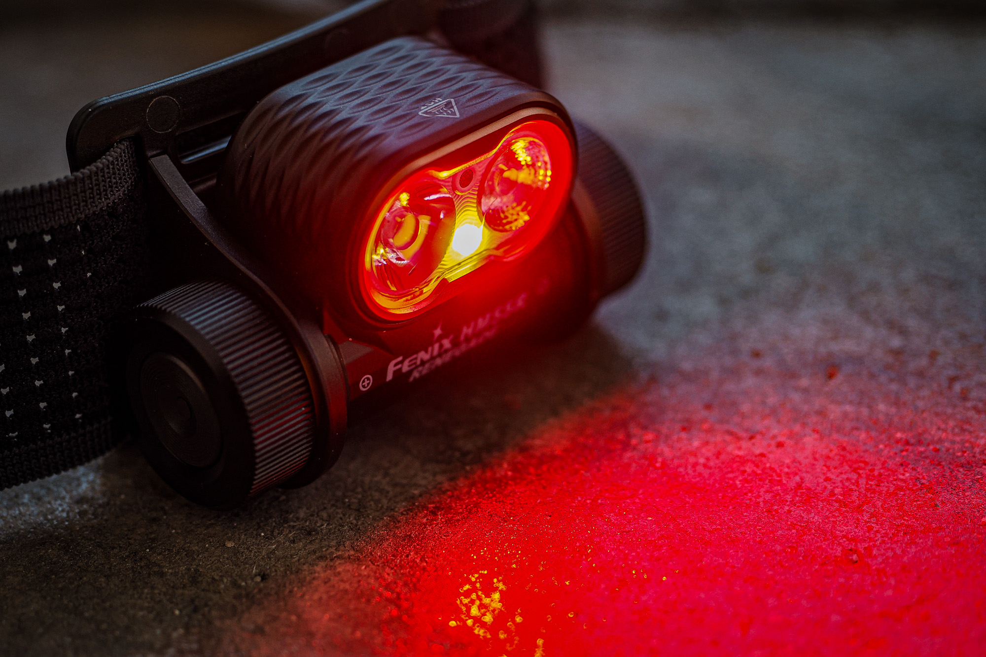 HM55R Renegade headlamp powerful red light