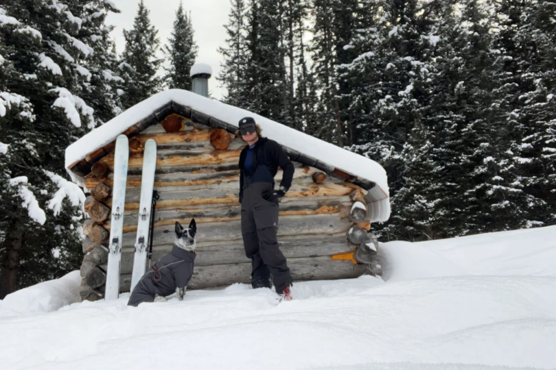 UYN base layers being worn by skier.