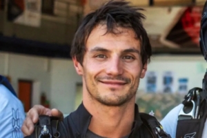 portrait of man smiling