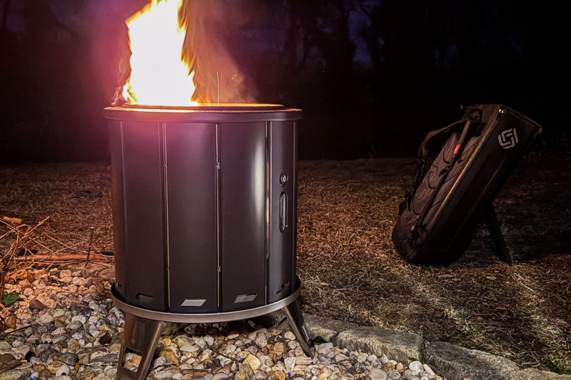 Carry This Fire Pit on Your Back: PACKFIRE Review