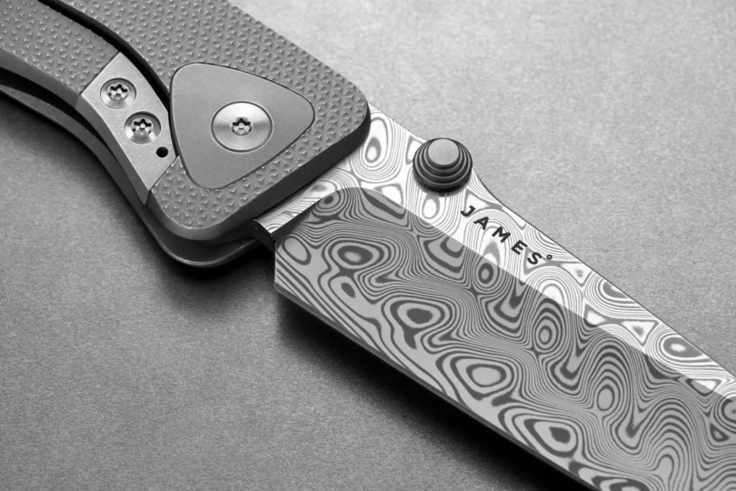 the james brand barnes damasteel stonewash 1