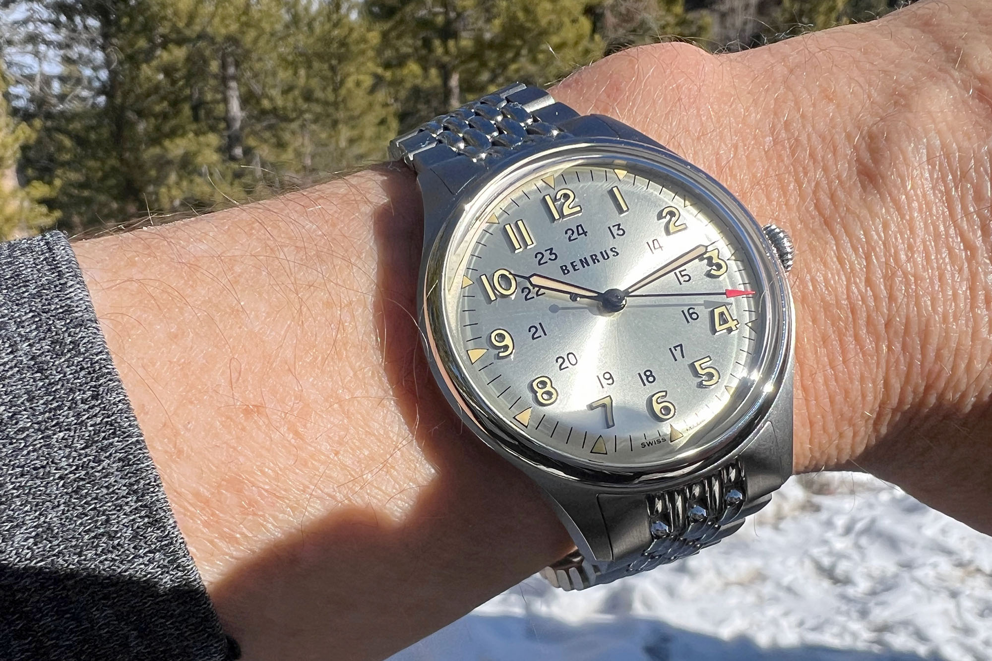 Benrus #3061 BOR watch test
