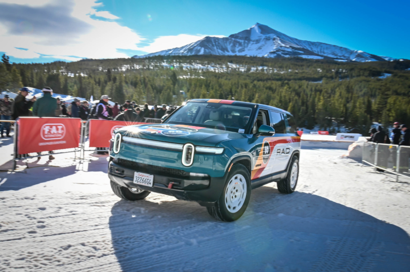Rivian FAT Ice Race