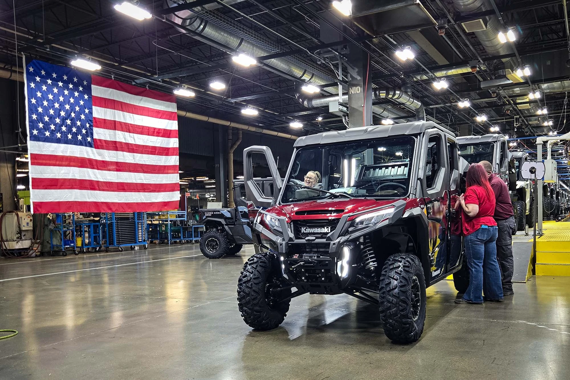 Kawasaki Nebraska manufacturing plant
