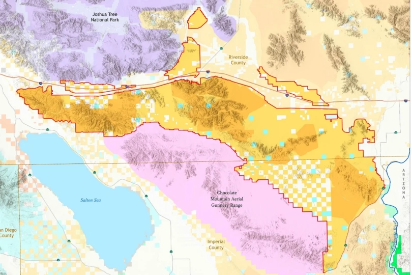 map of southern california