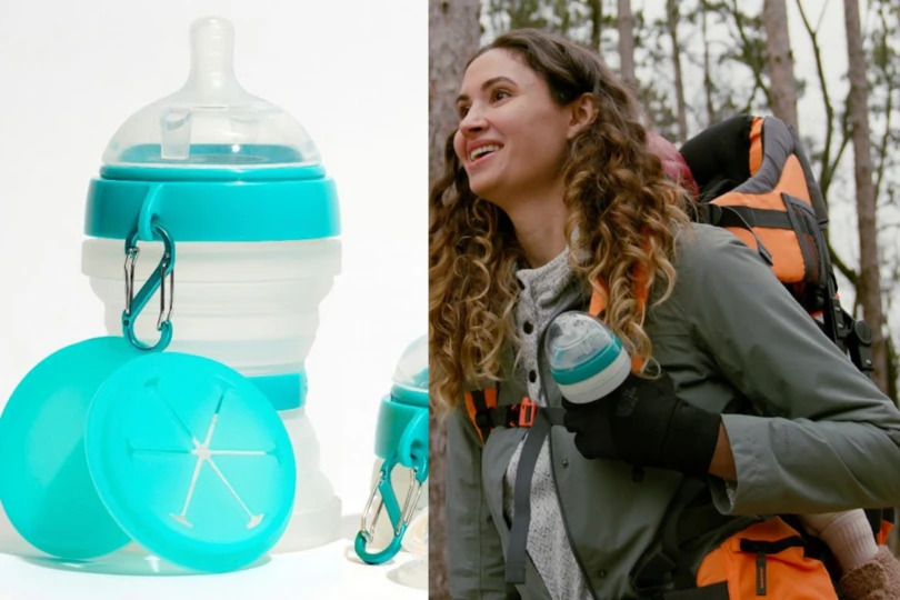 collapsible baby bottle