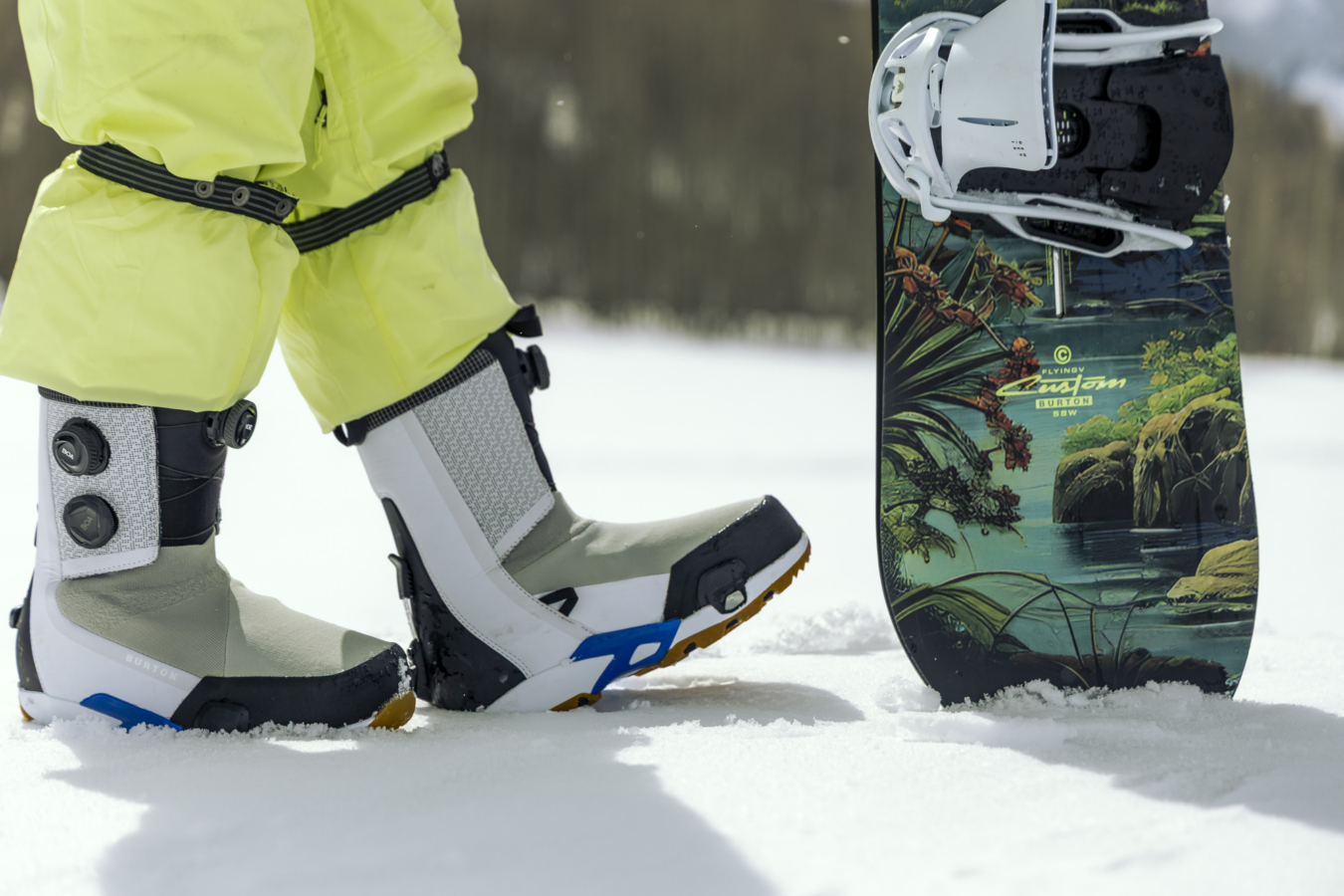 Burton Highshot X Pro Step On Snowboard Boots close up