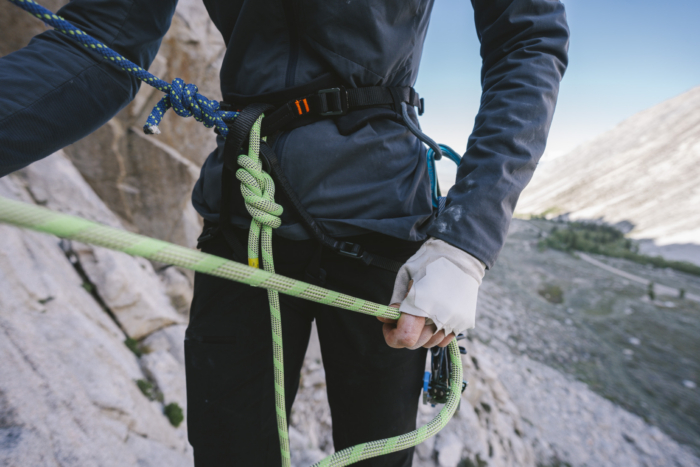Testing Mammut Ophir Harness; (photo/Miya Tsudome)