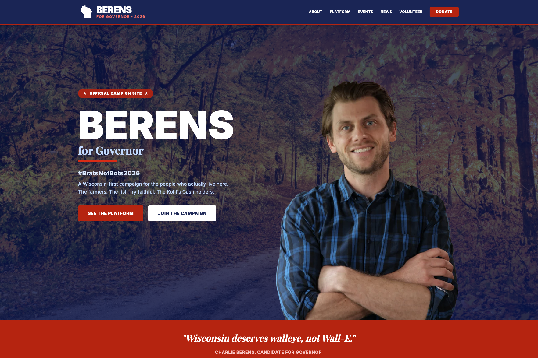 Charlie Berens April Fools