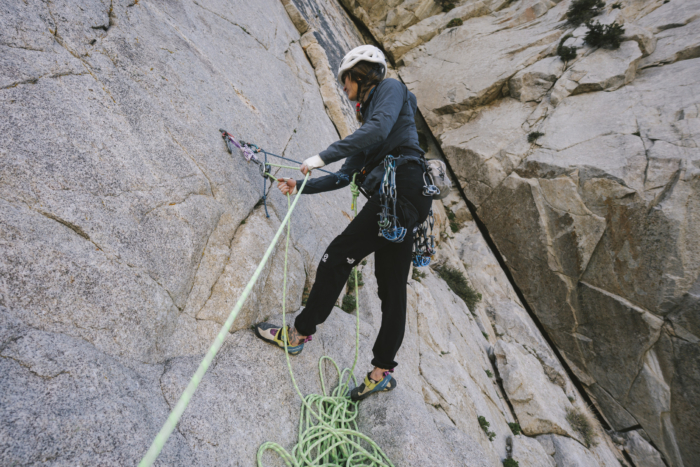 Sterling VR9 Climbing Rope being tested