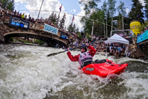 Kayaker at gopro mountain games