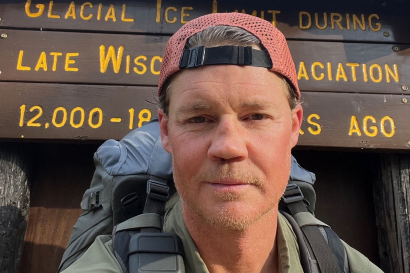 selfie of hiker