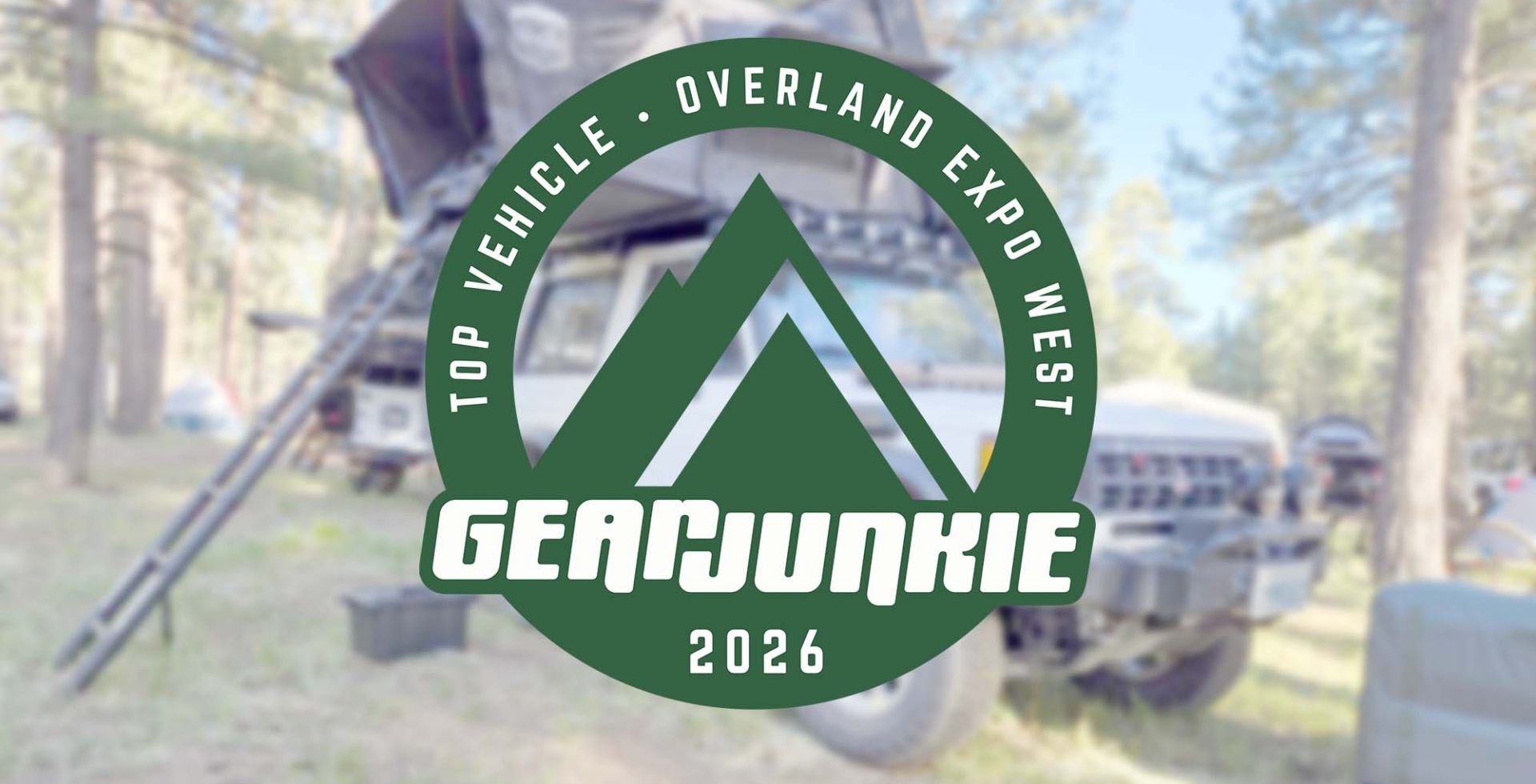Overland Expo best in show logo