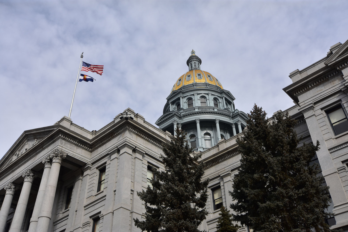 State Capitol building in Denver, Colo.