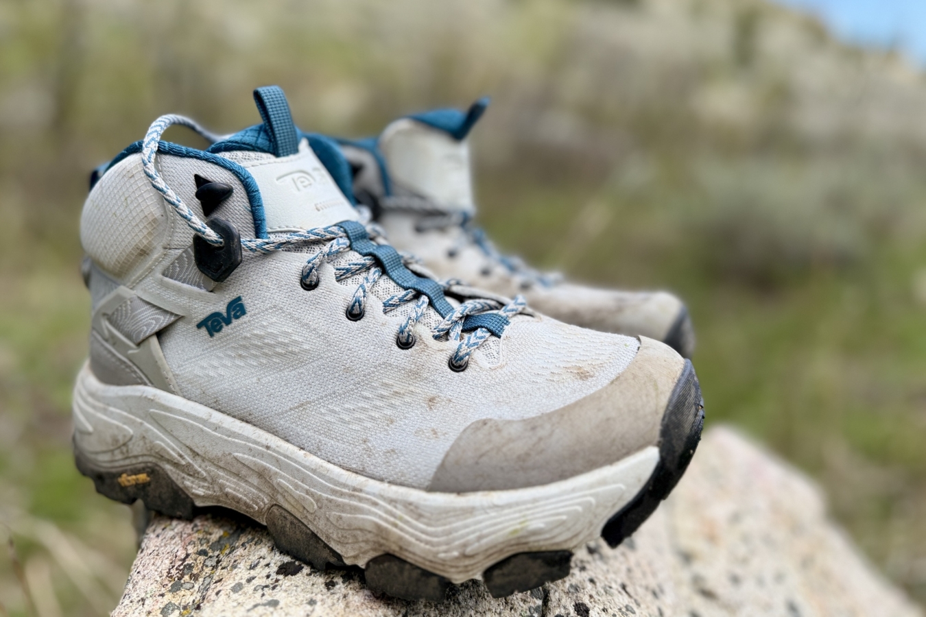 Teva Grandview Max Vent on a rock