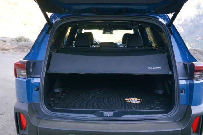 2026 Subaru Outback Wilderness rear cargo area
