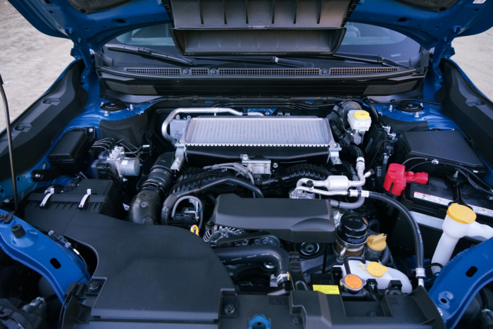 The engine bay of a 2026 Subaru Outback Wilderness