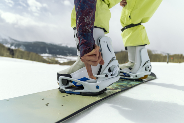 Burton Step On system lever