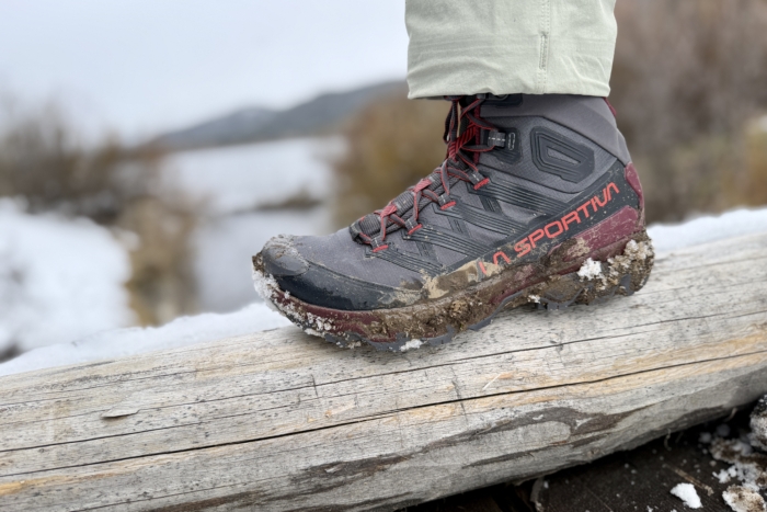 La Sportiva Ultra Raptor GTX boot close up