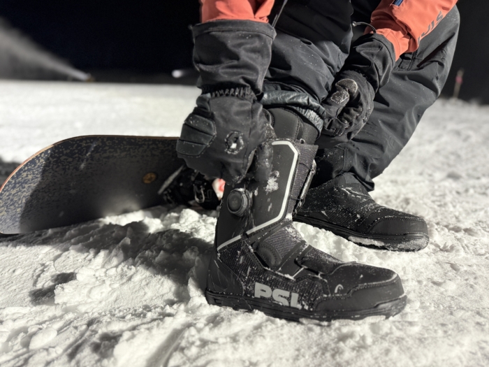 tightening boas on Head PSI Triple BOA snowboard boot