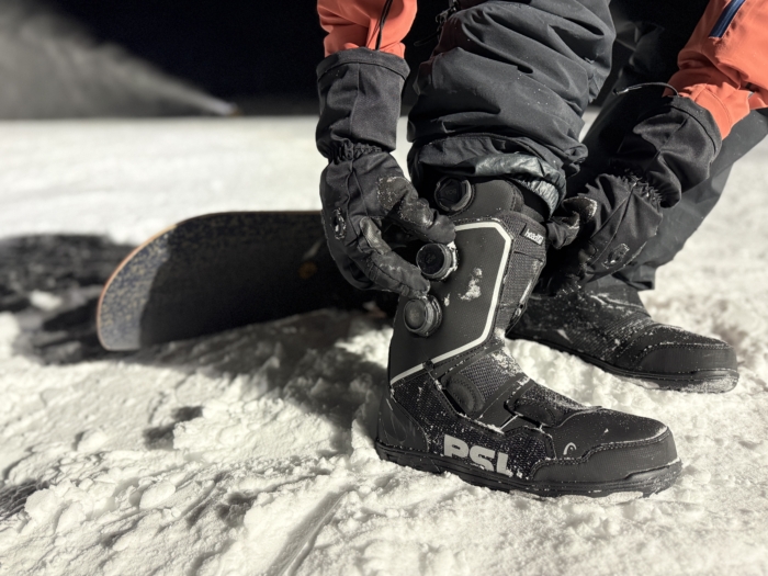 tightening boas on Head PSI Triple BOA snowboard boot