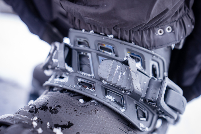 heel strap of Head EX One snowboard binding