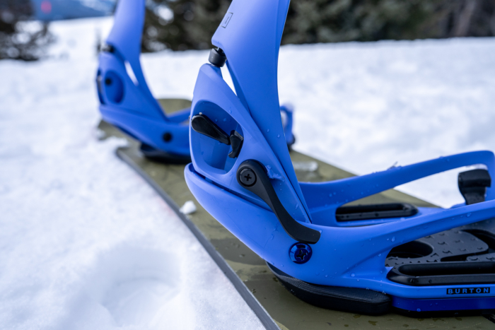 release lever on Step On Lexa X EST snowboard binding
