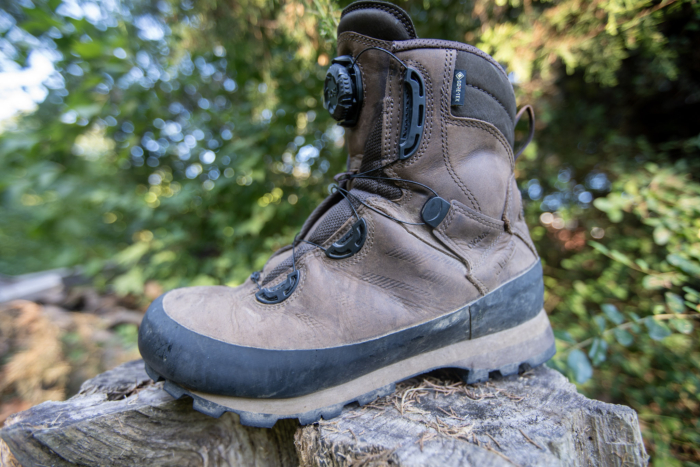 A side view of the Meindl Boa Speed Hunter
