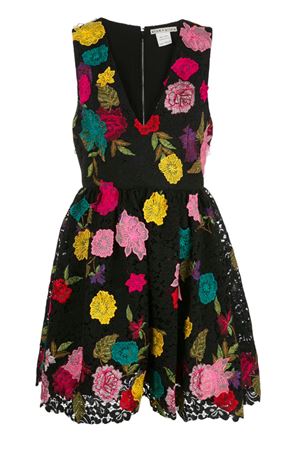 RED Valentino Abito In Tulle Ricamato | Acquista Ora Su Fashion