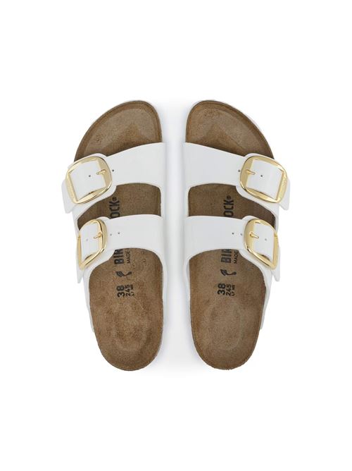 ARIZONA BIG BUCKLE BIRKENSTOCK | 1019818PATENT WHITE