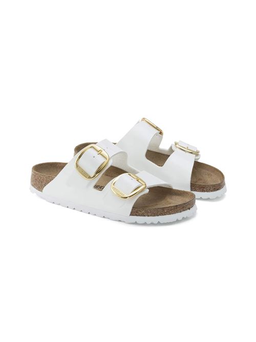 ARIZONA BIG BUCKLE BIRKENSTOCK | 1019818PATENT WHITE