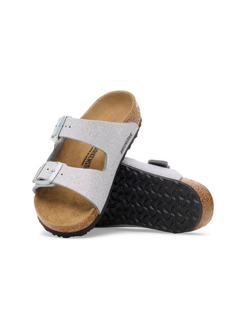 ARIZONA KIDS BIRKENSTOCK | 1030477GLITTER SILVER