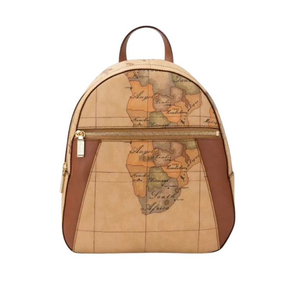 Geo Classic zaino con inserti in pelle