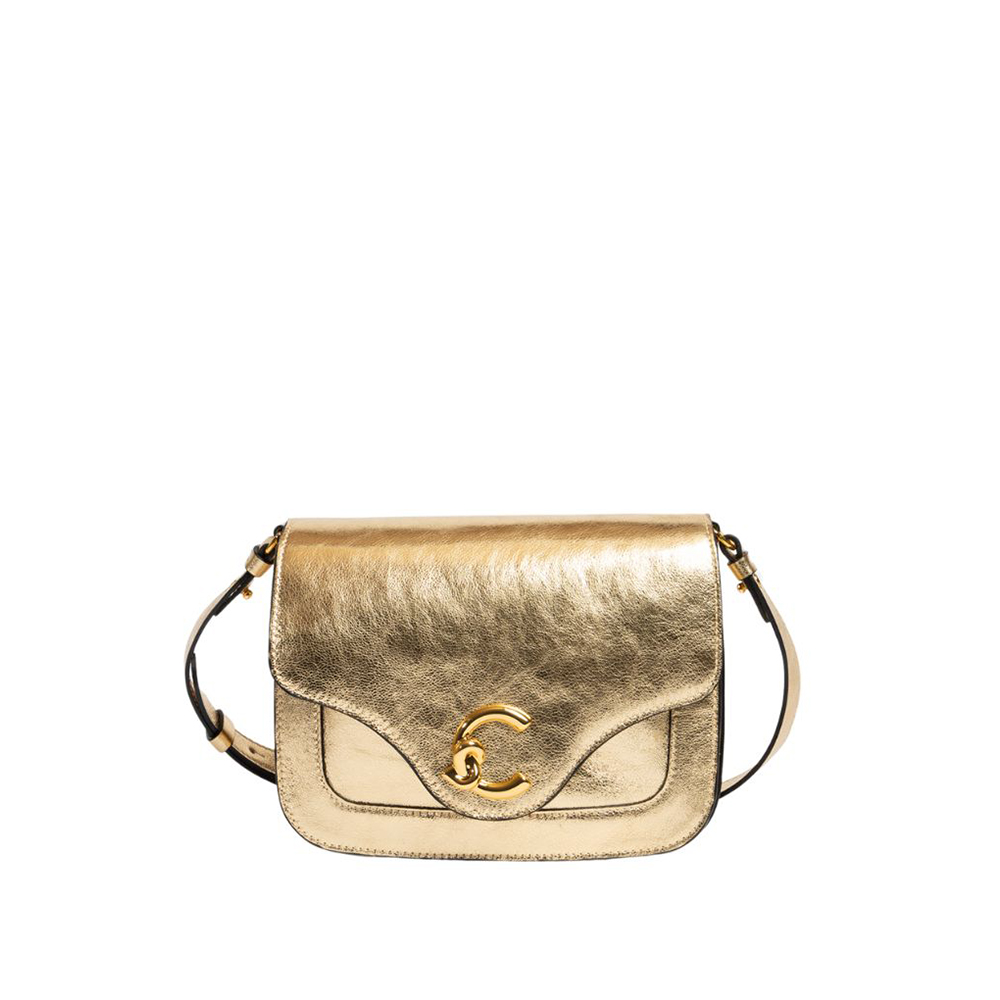 C-Me Smooth Metal borsa a tracolla