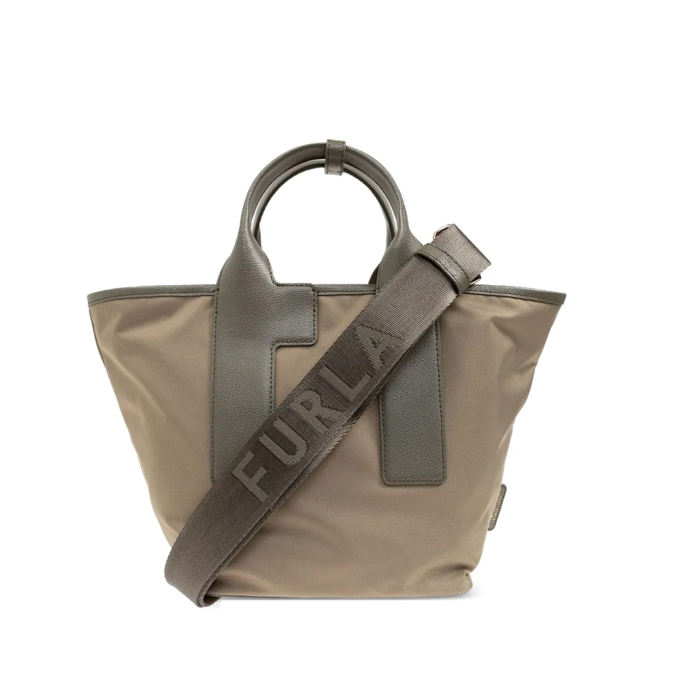 Piuma shopper borsa a mano media