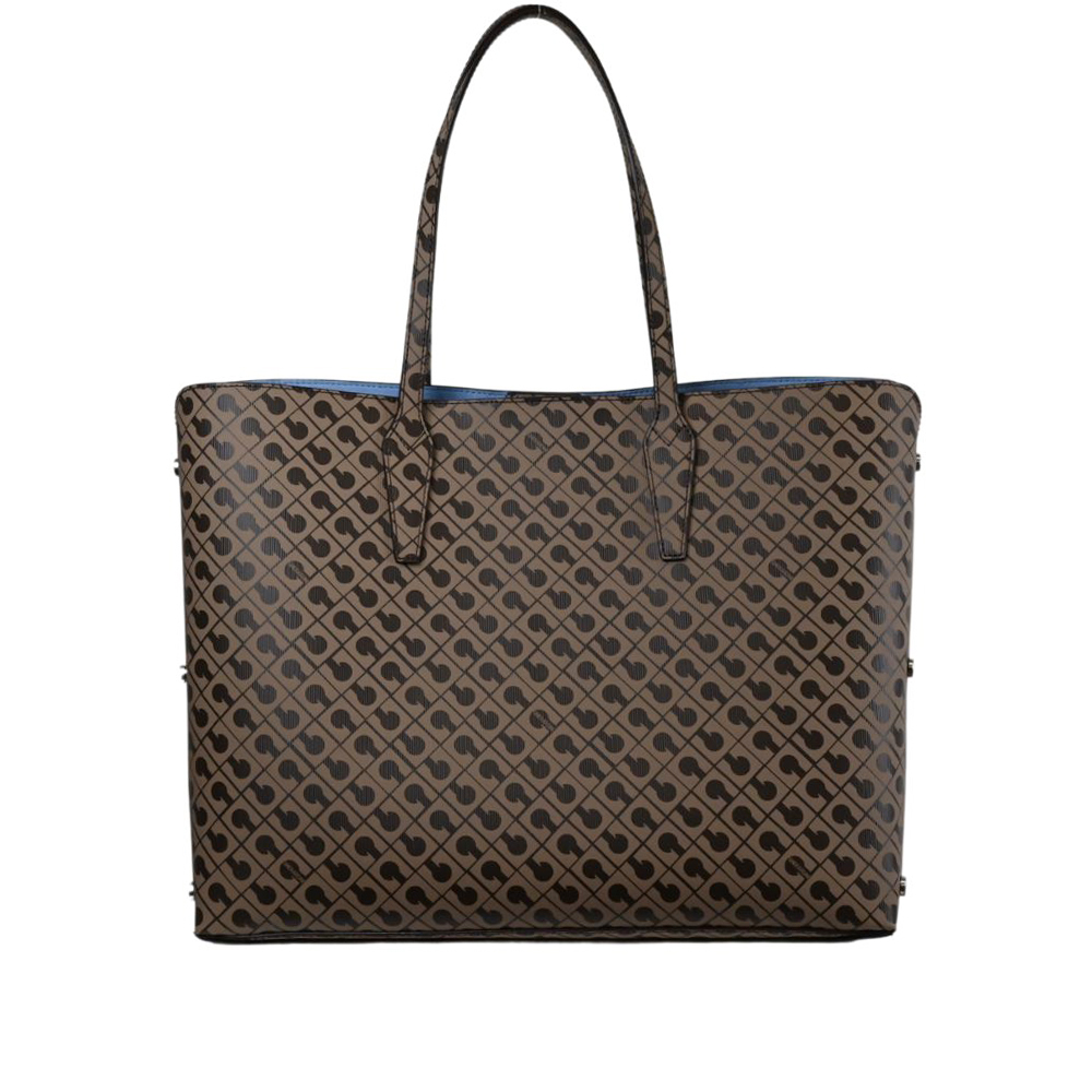 Shopper borsa a spalla millerighe