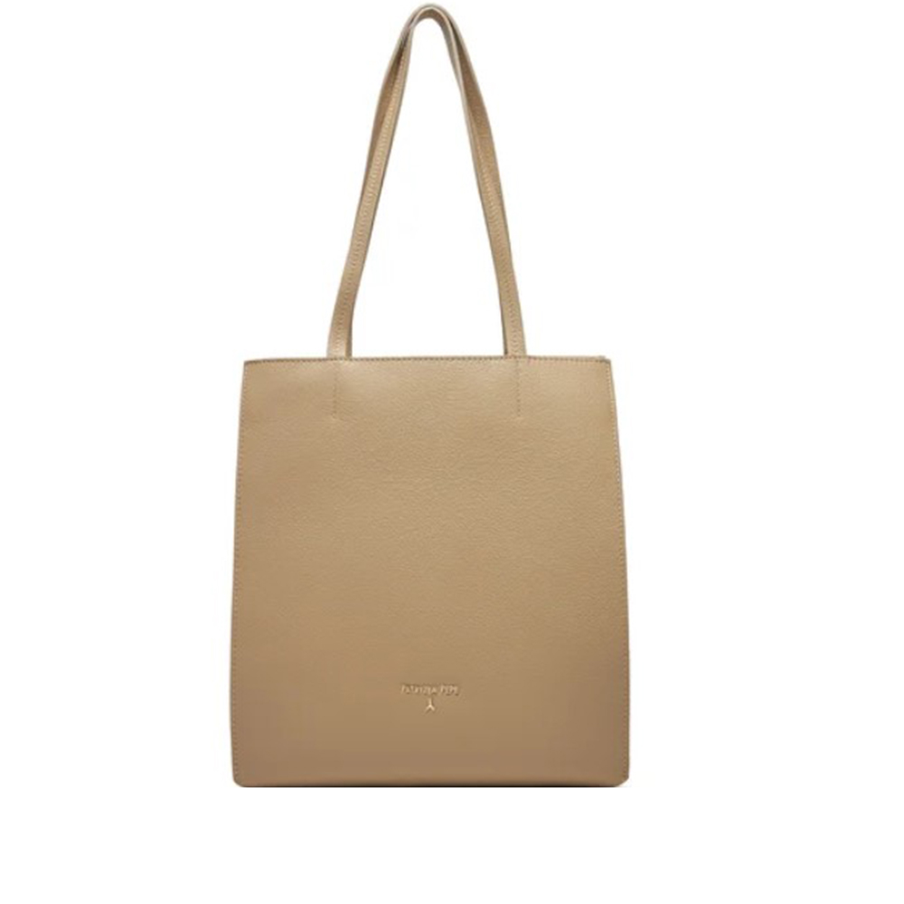 Shopping bag borsa a spalla in pelle