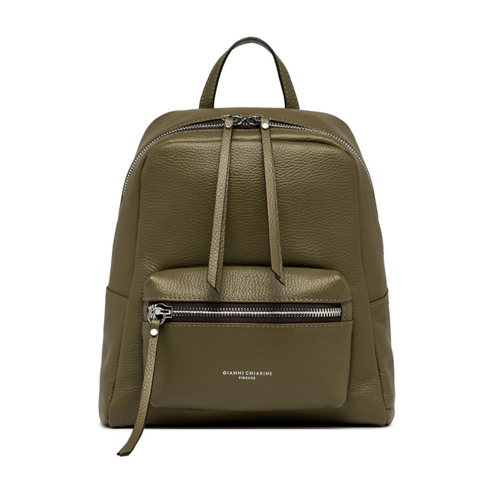 Leather Rucksack Zaino Pelle Grande Campomaggi Texana Black