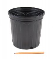 2 Gallon Black Trade Pot