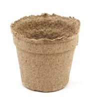 CowPots 6" Round Case 108 Pots - Biodegradable