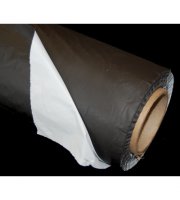 White on Black Plastic Mulch 1.0 mil Embossed