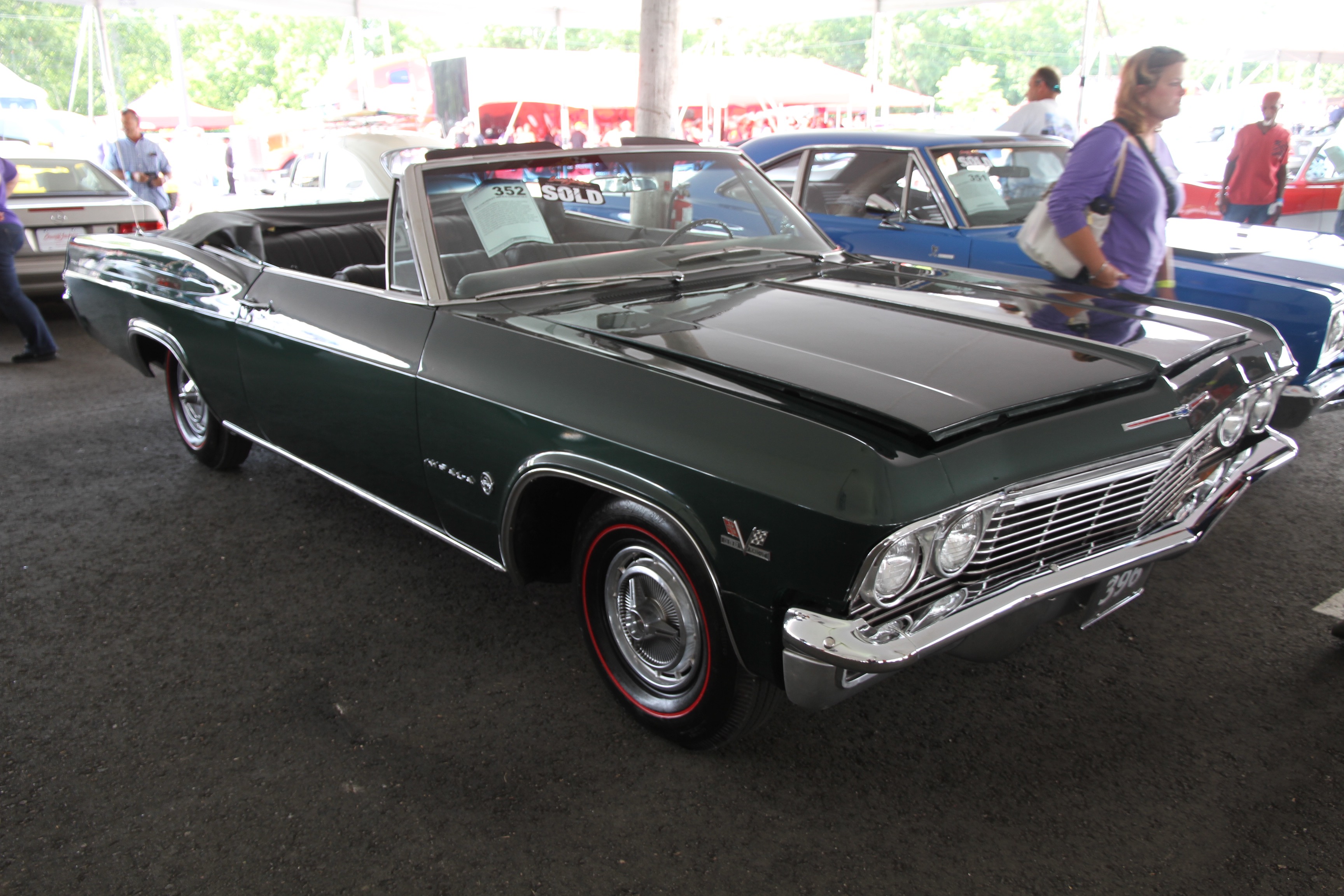 1965 Chevrolet Impala Convertible V8 396/325 1x4 bbl