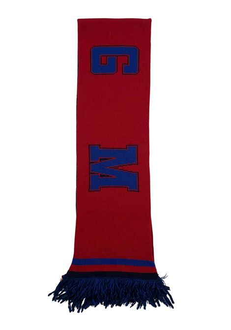 Children's wool blend scarf MSGM | 011673ROSSO