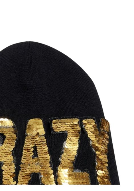 Cappello bambina nero in lana REGINA | I70280NERO