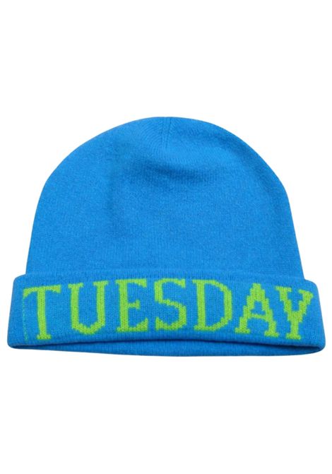 Cappello bambina turchese in lana Alberta Ferretti | 020299TURCHESE