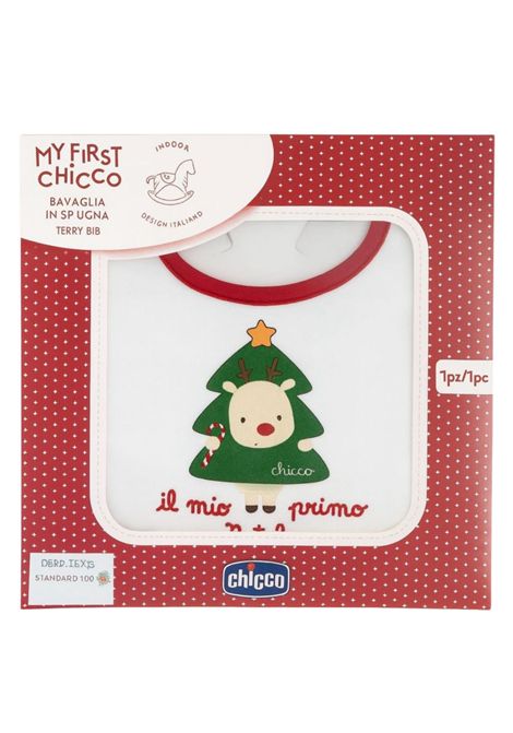 Bavaglino Natale neonato CHICCO | 32763ROSSO