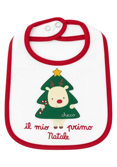 Bavaglino Natale neonato CHICCO | 32763ROSSO