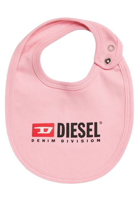Bavaglino neonata rosa in cotone DIESEL | N01W00YEYROSA