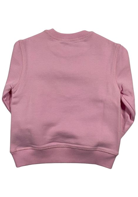 Pink cotton sweatshirt for girls DSQUARED2 | D2S737U/MROSA