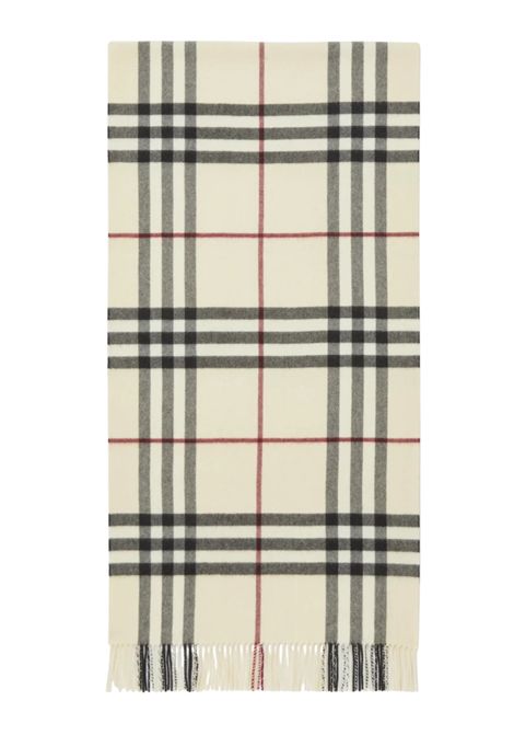 Sciarpa unisex check in cashmere Burberry | B20163CHECK
